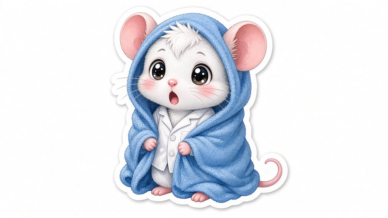 Towel Shock — carries a towel for other people’s emergencies · never own